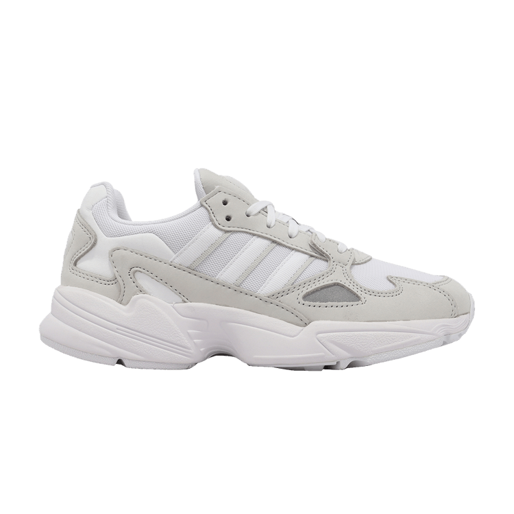 adidas Wmns Falcon 'Cloud White Grey' — Cloud White/Cloud White/Grey One