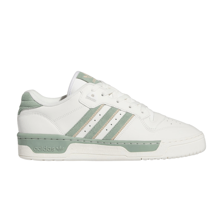 adidas Rivalry Low 'White Silver Green' — Core White/Silver Green/Off White