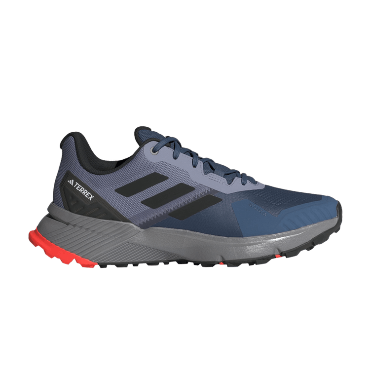 Adidas Terrex Soulstride Trail 'Wonder Steel Black' — Wonder Steel/Core Black/Impact Orange