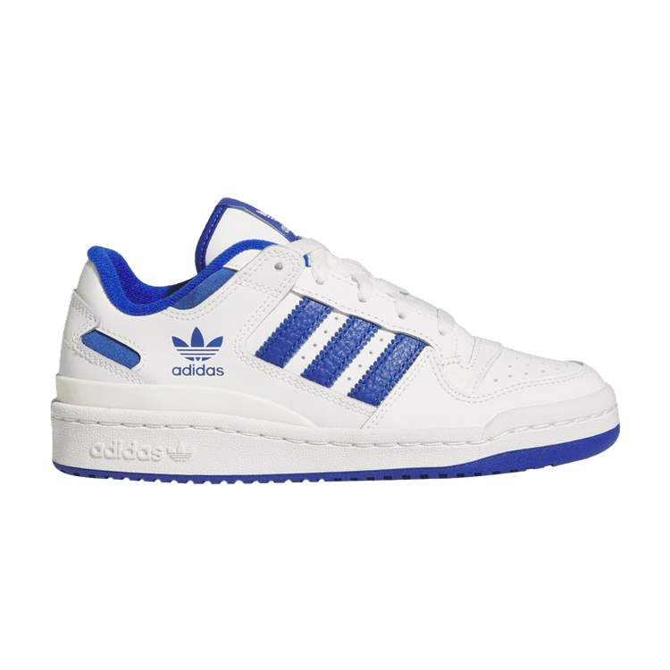 Adidas Forum Low CL J 'White Royal Blue' — Core White/Royal Blue/Core White
