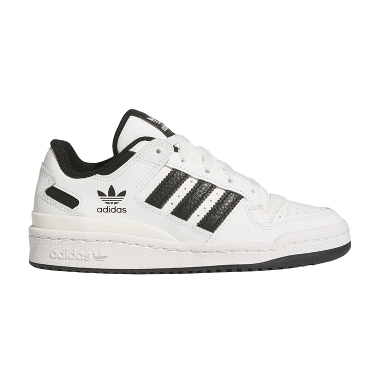 Adidas Forum Low CL J 'White Black' — Core White/Core Black/Core White