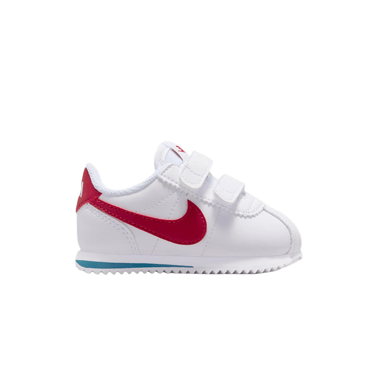 Nike Cortez TD 'Forrest Gump' — Summit White/Noble Red