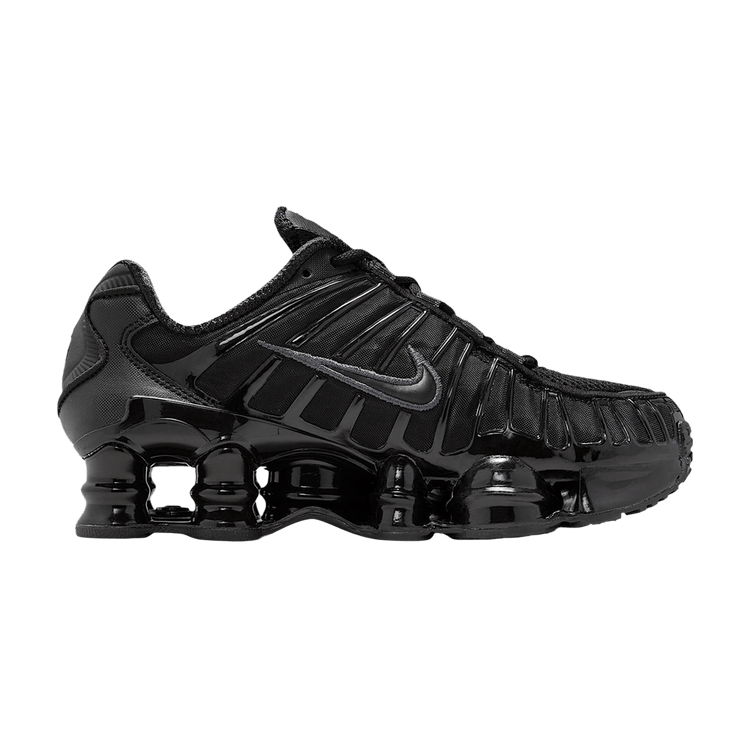 Nike Shox TL GS 'Black' — Black/Metallic Hematite/Max Orange/Black