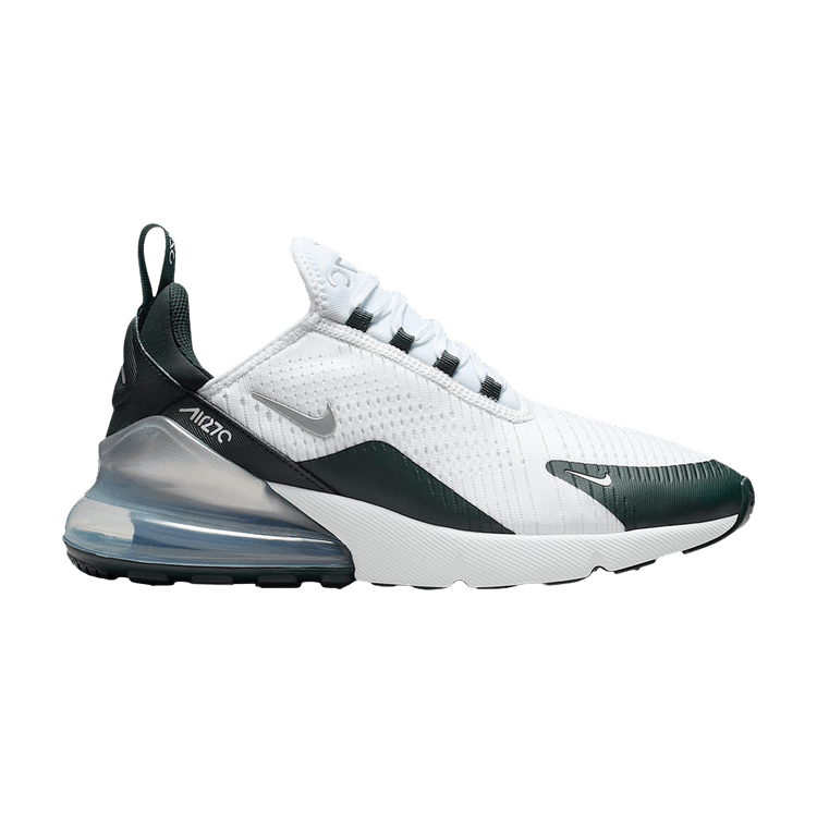 Nike Wmns Air Max 270  'White/Seaweed/Light Silver/Metallic Silver' — White/Seaweed/Light Silver/Metallic Silver