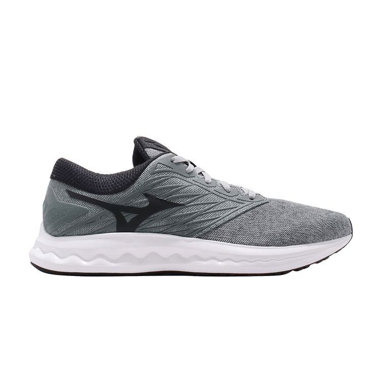 Mizuno Wave Polaris 'Fleece Grey' — Grey/Black