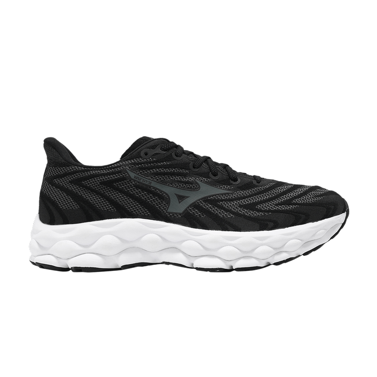 Mizuno Wave Sky 8 Super Wide 'Black White' — Black/White