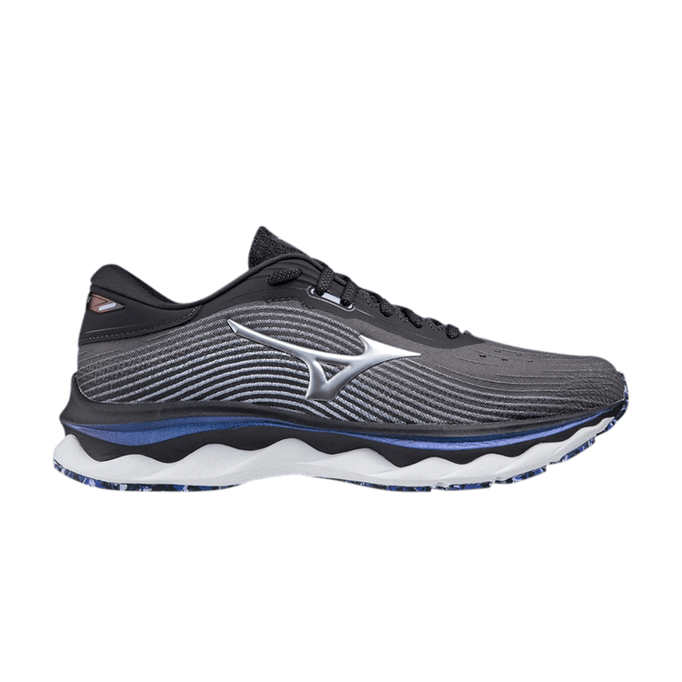 Mizuno Wmns Wave Sky 5 'Grey Silver' — Grey/Silver/Purple