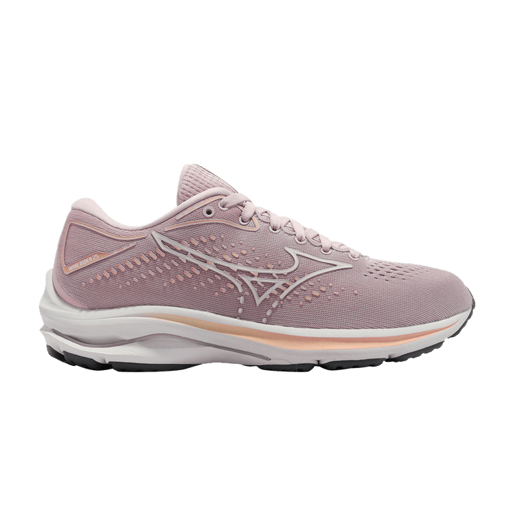 Mizuno Wmns Wave Rider 25 'Rose' — Rose/White
