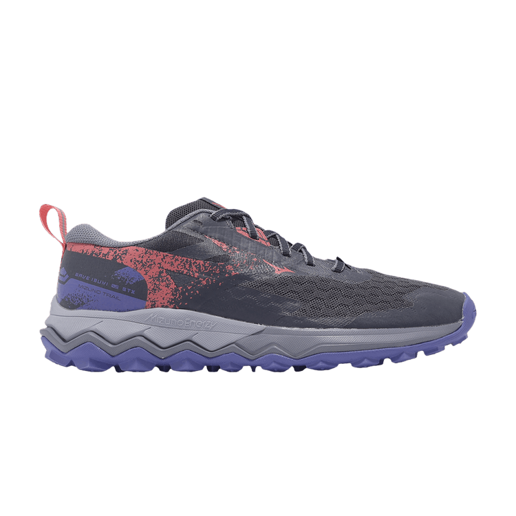 Mizuno Wmns Wave Ibuki 5 GORE-TEX 'Odyssey Grey Calypso Coral' — Odyssey Grey/Calypso Coral/Iris Bloom