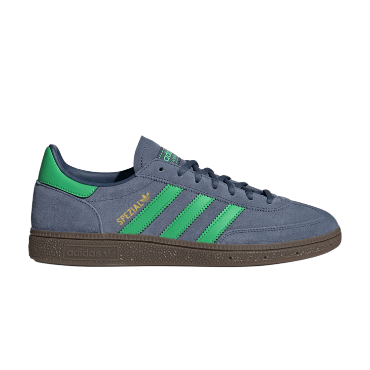 Adidas Handball Spezial 'Preloved Ink Screaming Green' — Preloved Ink/Semi Screaming Green/Gold Metallic