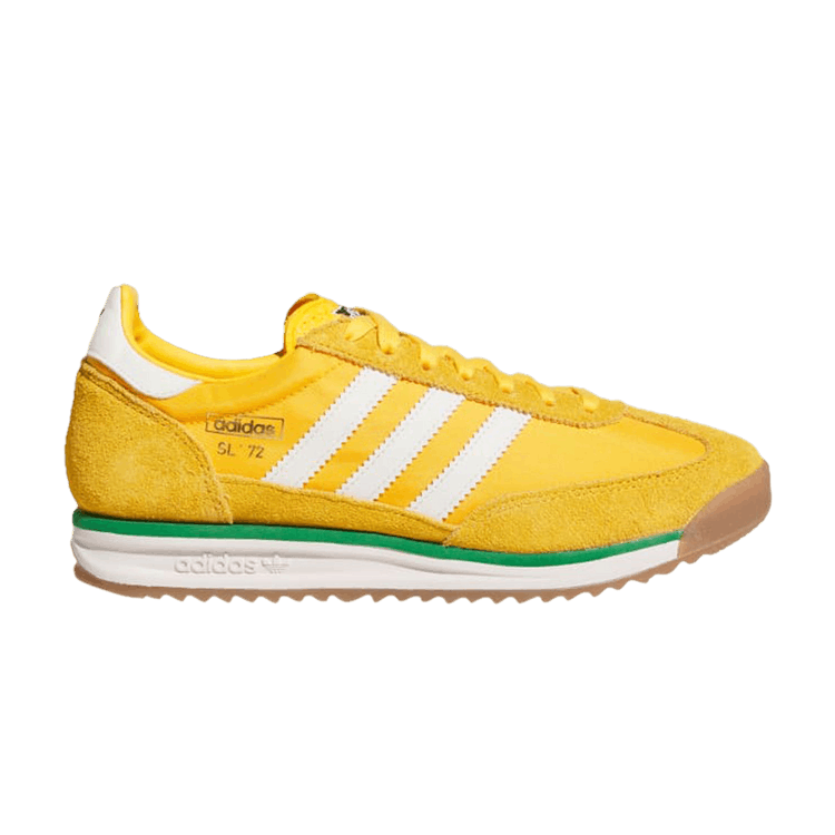 adidas SL72 RS 'Crew Yellow' — Crew Yellow/Off White/Green