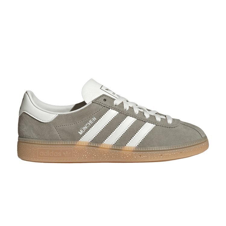 adidas Wmns Muenchen 'Silver Pebble Off White' — Silver Pebble/Off White/Silver Metallic