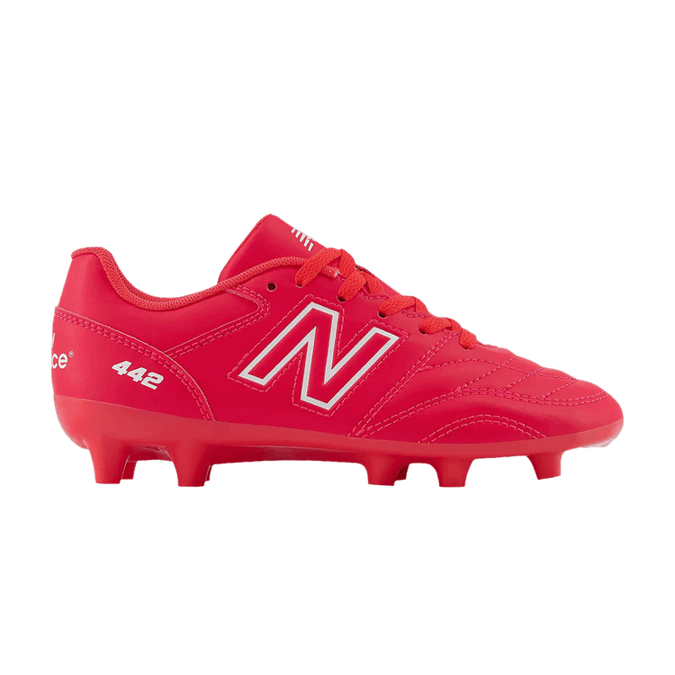 New Balance 442v2 Academy FG Big Kid 'Energy Red' — Energy Red/White