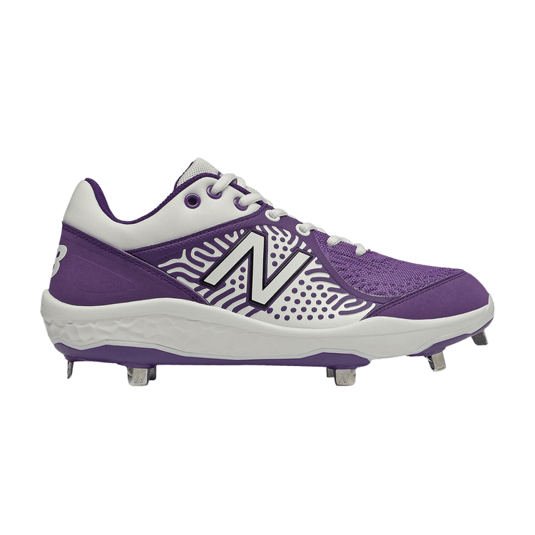 New Balance Fresh Foam 3000v5 Metal 'Purple' — White/Purple