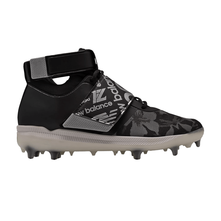 New Balance Lindor 1 'Black Floral' — Black/Gold