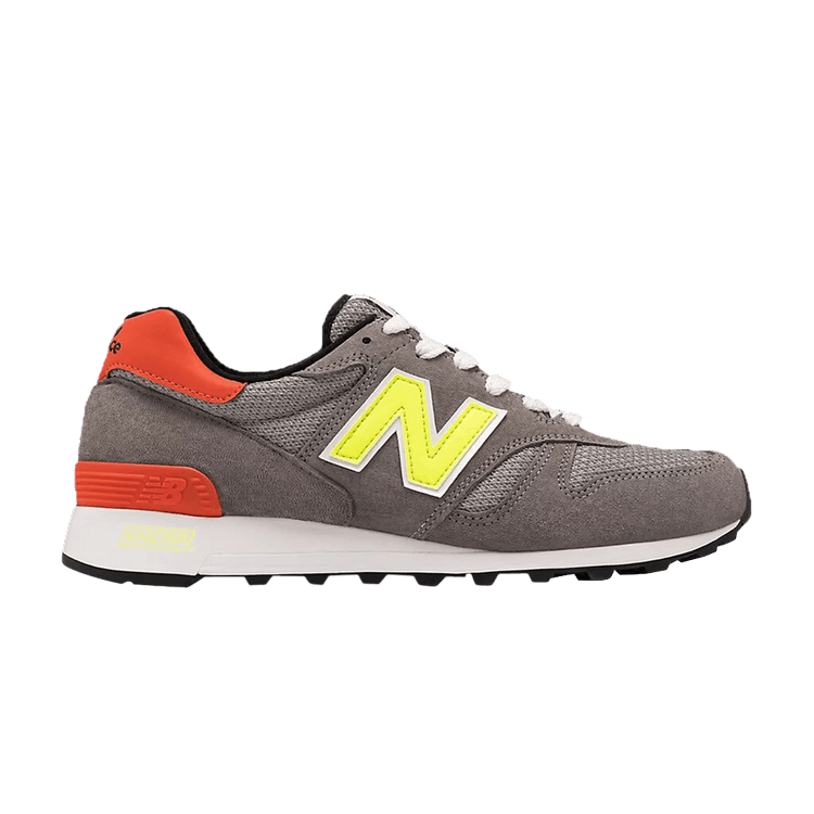 New Balance 1300 Made In USA 'Grey Orange' — Grey/Yellow