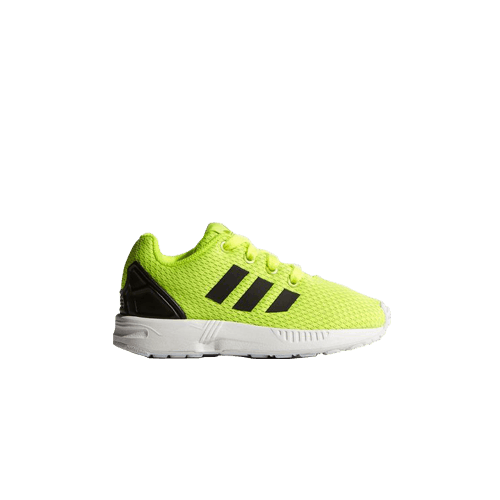 Adidas ZX Flux Shoes — Solar Yellow / Black / Running White
