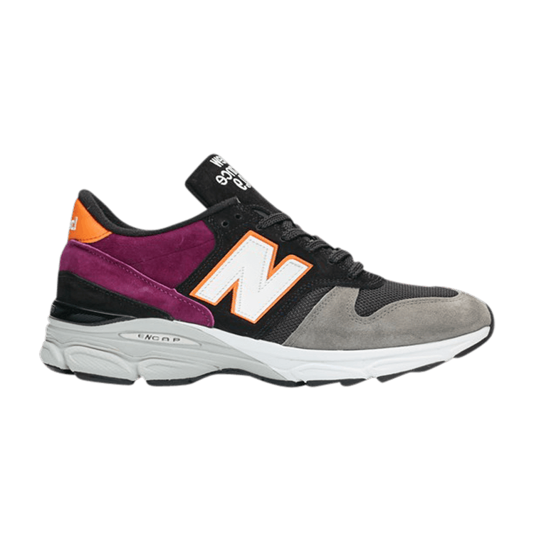 New Balance 770 Made In England 'Black Purple Orange' — Black/Orange/Multi-Color