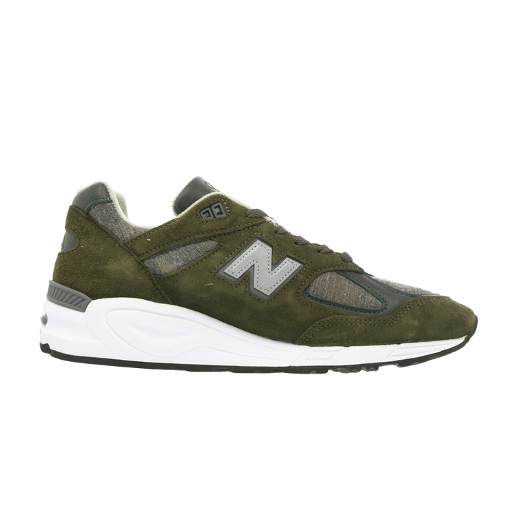 New Balance 990v2 Made in USA 'Age of Exploration' — Olive/Grey