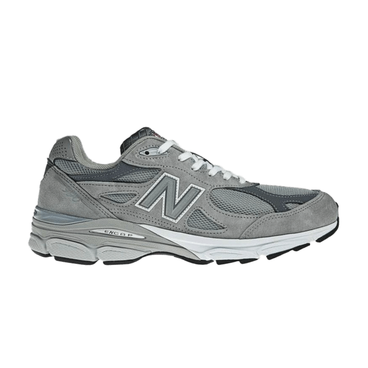 New Balance 990v3 Made in USA 'Grey White' — Grey/White