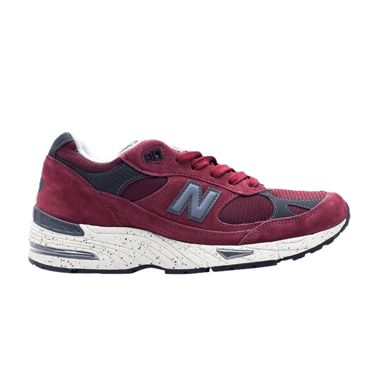 New Balance 991 Made in USA 'Oxblood' — Red Earth/Cream