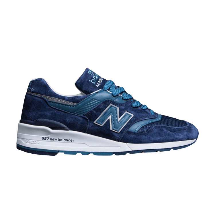 New Balance 997 Made In USA 'Navy Aqua' — Navy/Castaway
