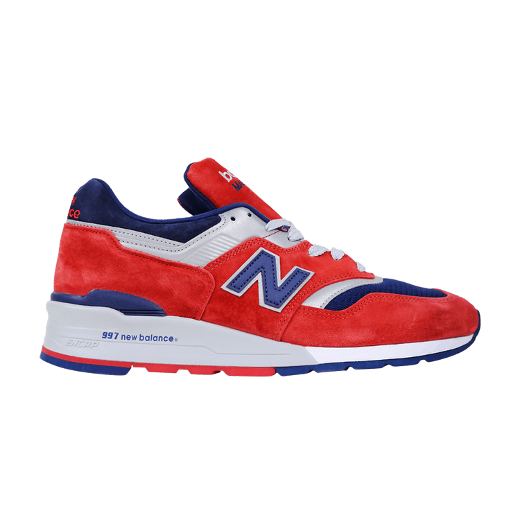 New Balance 997 Connoisseur 'Ski' — Red/Navy
