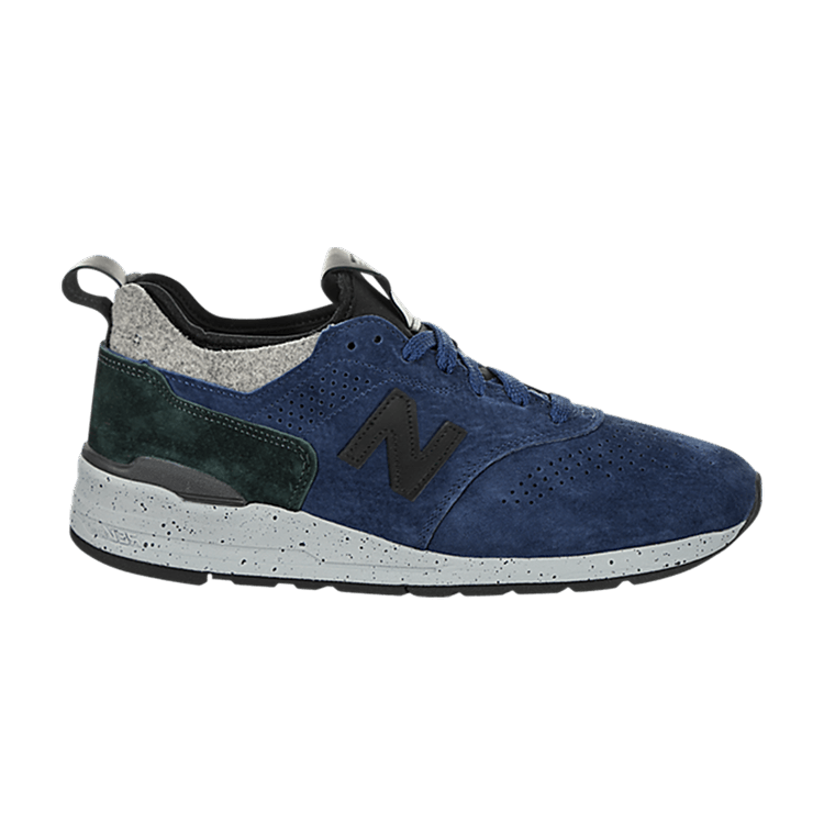 New Balance 997 Made in USA 'Navy' — Navy/Green
