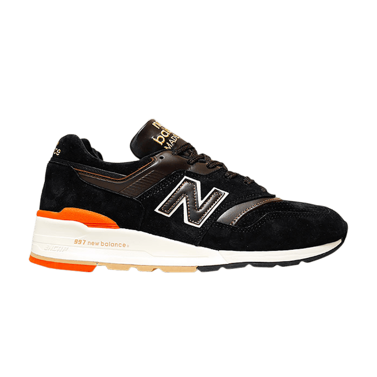 New Balance 997 'Authors' — Black/Orange
