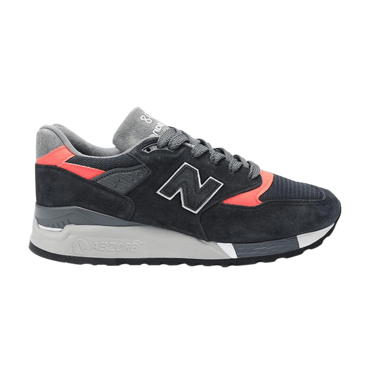 New Balance 998 Made in USA 'Navy Infrared' — Navy Blue/Infrared/Grey