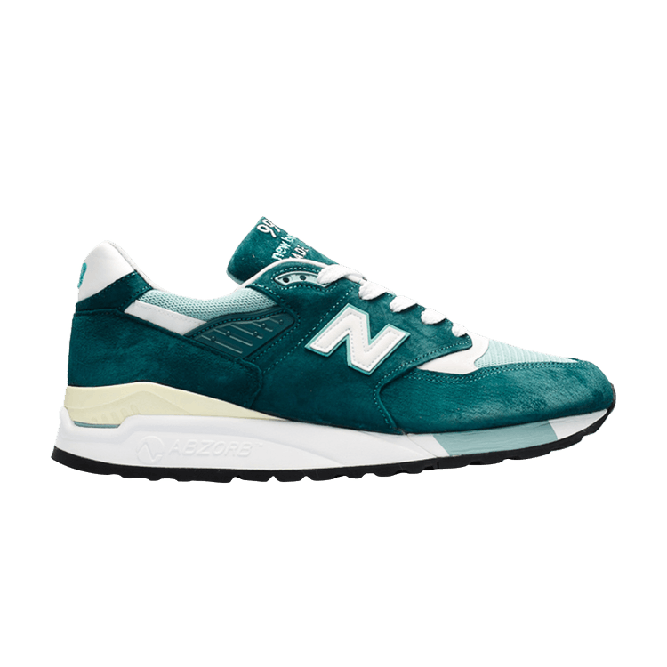 New Balance 998 Made in USA 'Explore By Sea - Green' — Green/Off White
