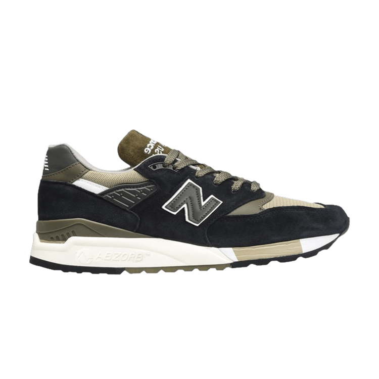 New Balance 998 Made in USA 'Navy Khaki' — Navy/Khaki