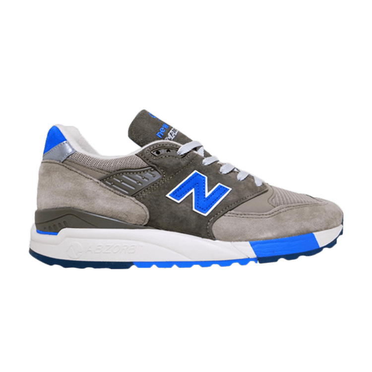 New Balance J. Crew 998 Made in USA 'Pebble' — Grey/Pebble Blue