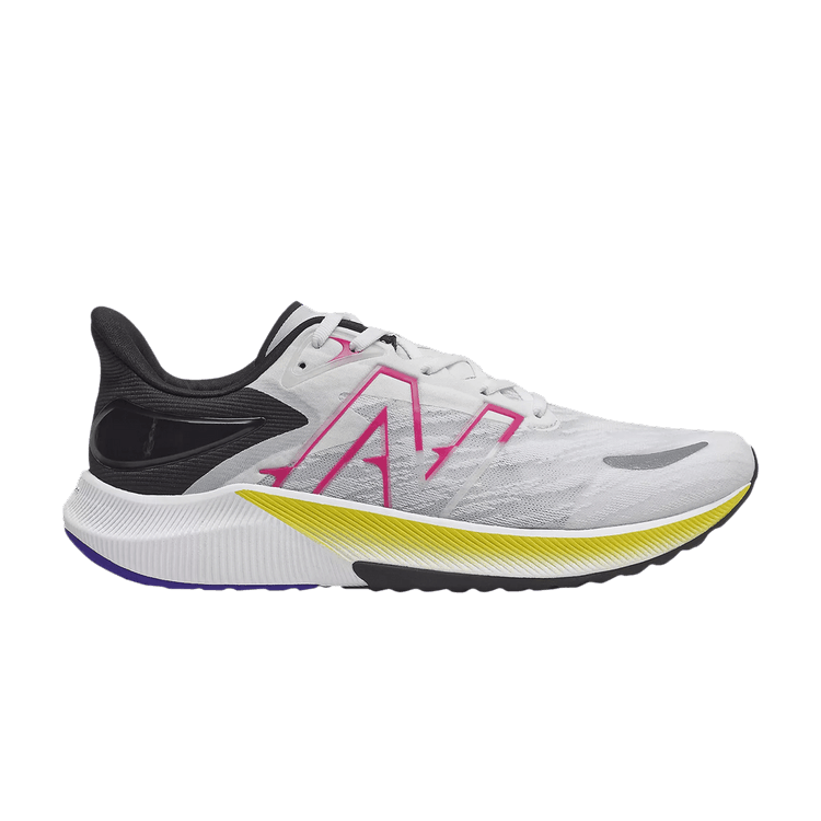 New Balance FuelCell Propel v3 2E Wide 'White Pink Glow' — White/Pink Glow
