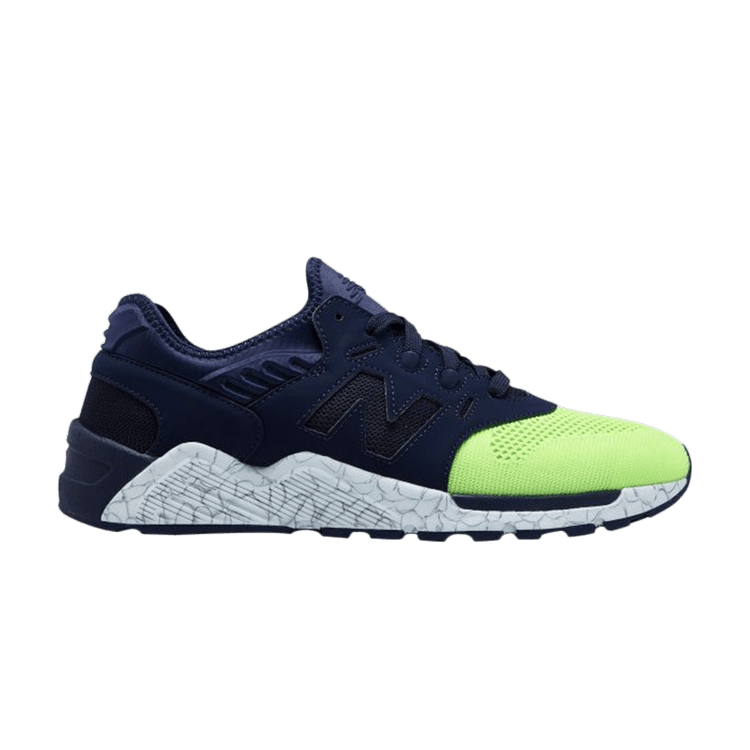 New Balance 009 'Navy' — Navy/Green