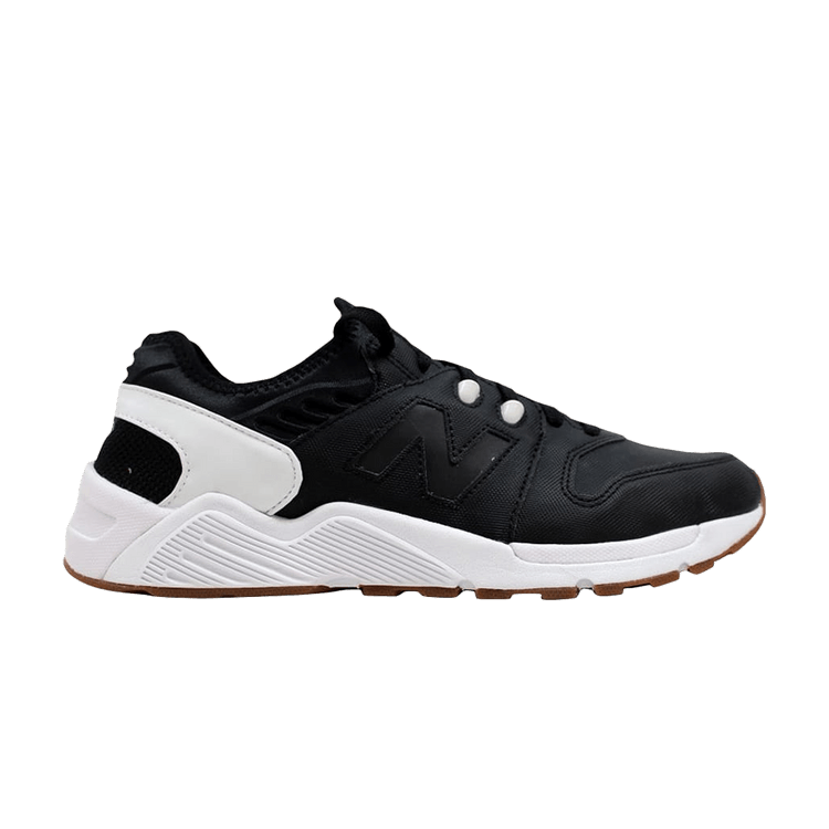 New Balance 009 — Black/White