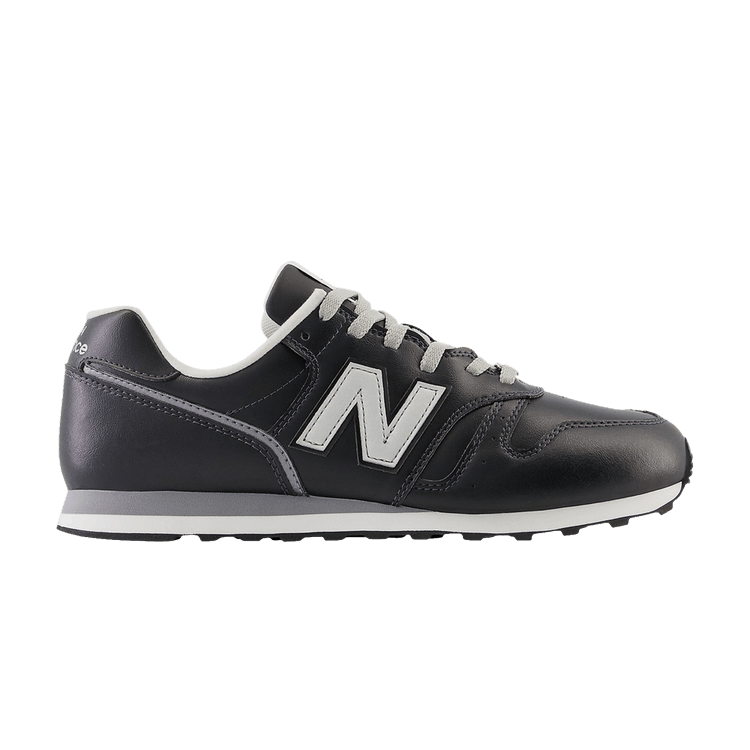 New Balance 373 'Black Leather' — Black