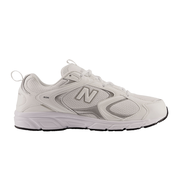 New Balance 408 'White Silver' — White/Silver