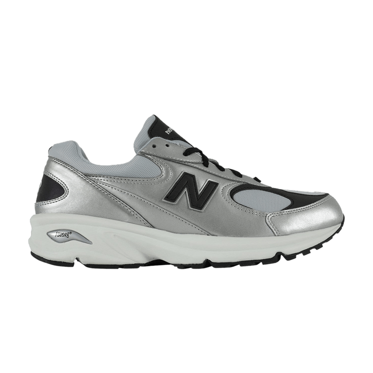 New Balance 498 'Silver Black' — Silver/Black