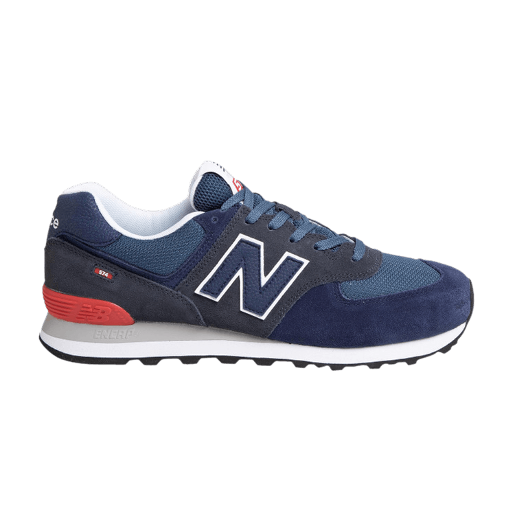 New Balance 574 'Navy Black' — Black/Navy
