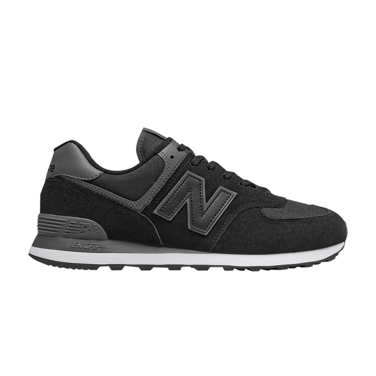 New Balance 574 'Black Grey' — Black/Grey