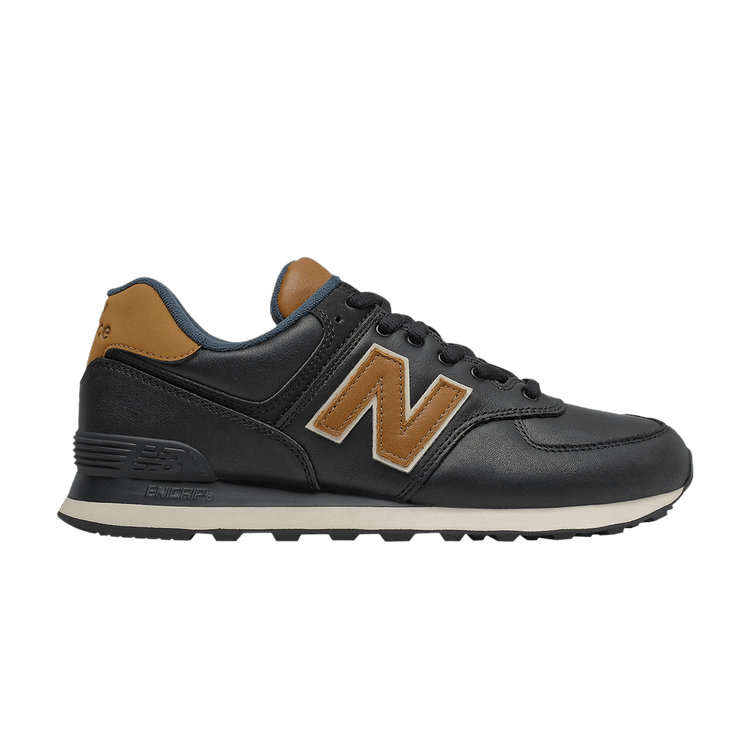 New Balance 574 'Black Workwear Navy' — Black/Workwear
