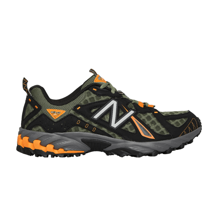 New Balance 610 'Dark Olivine' — Dark Olivine/Black/Tangerine Orange