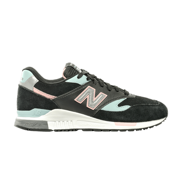 New Balance 840 'Black' — Black/Clear Green/Light Pink
