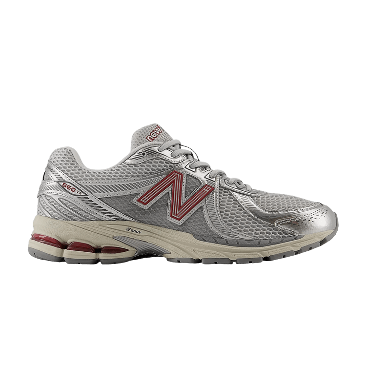 New Balance 860v2 'Silver Red' — Silver Red