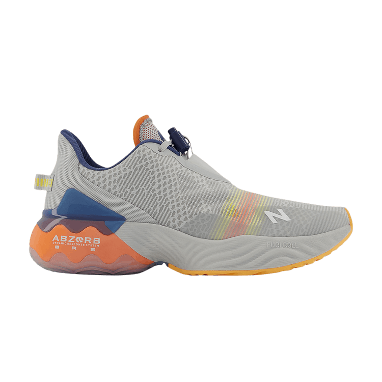 New Balance FuelCell Rebel TR 'Light Aluminum Vibrant Orange' — Light Aluminum/Vibrant Orange/Grove