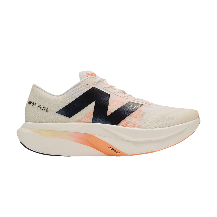 New Balance FuelCell SuperComp Elite v4 'Sunrise Pack' — White/Angora/Hot Mango