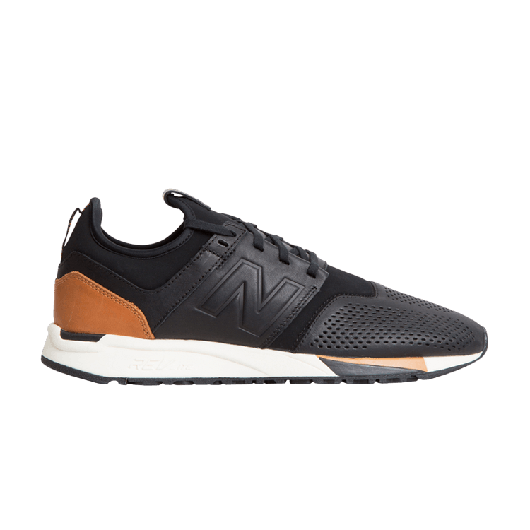 New Balance 247 'Black Luxe' — Black/Tan