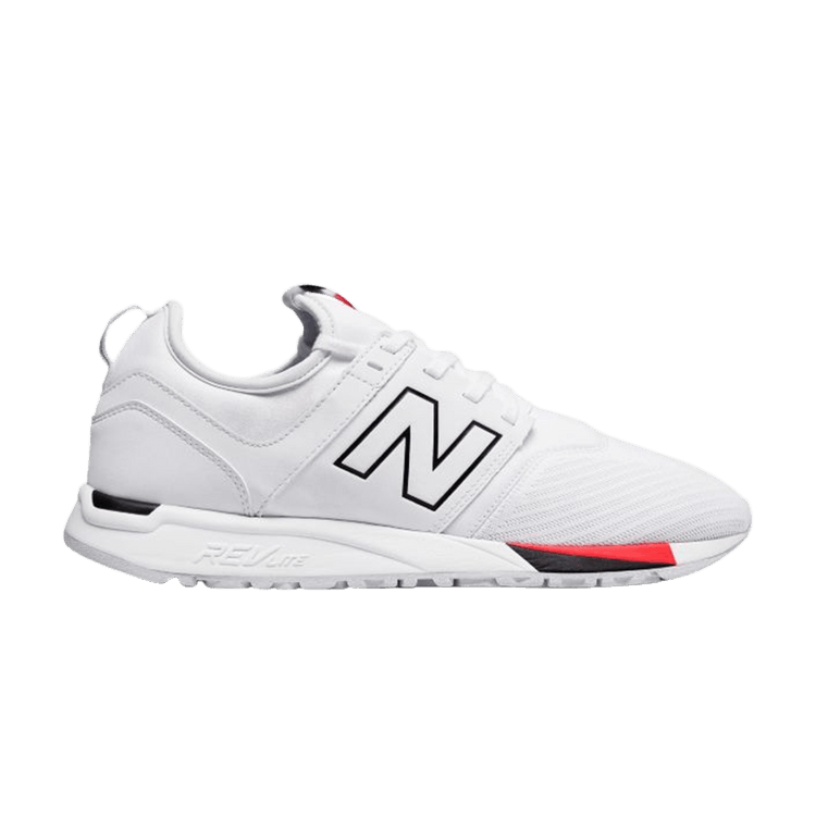New Balance 247 'White Black' — White/Black