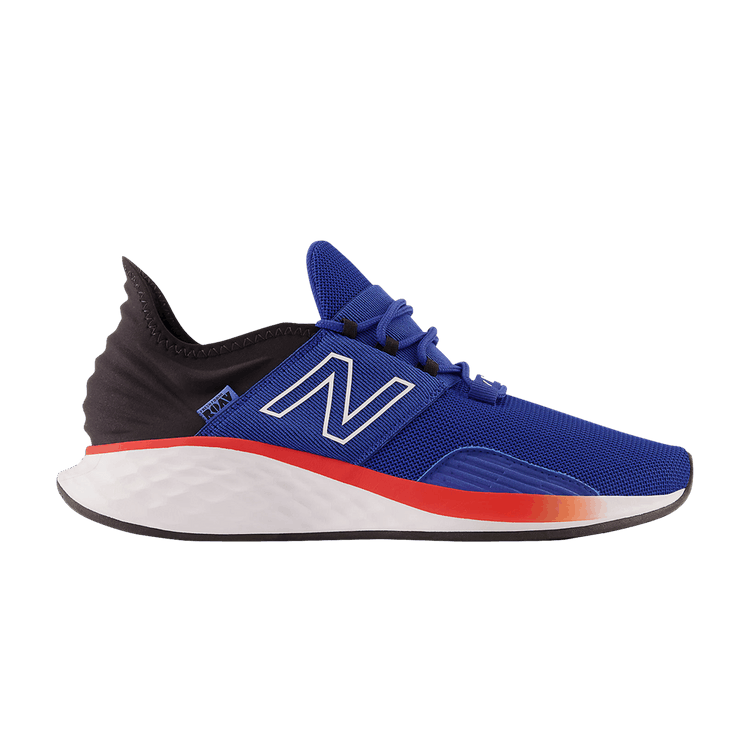 New Balance Fresh Foam Roav 2E Wide 'Team Royal Neo Flame' — Team Royal/Neo Flame/Black